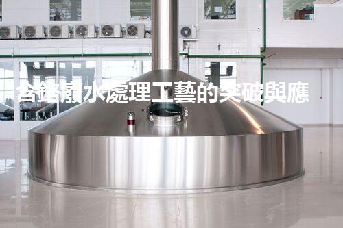 含鉻廢水處理工藝的突破與應(yīng)用！